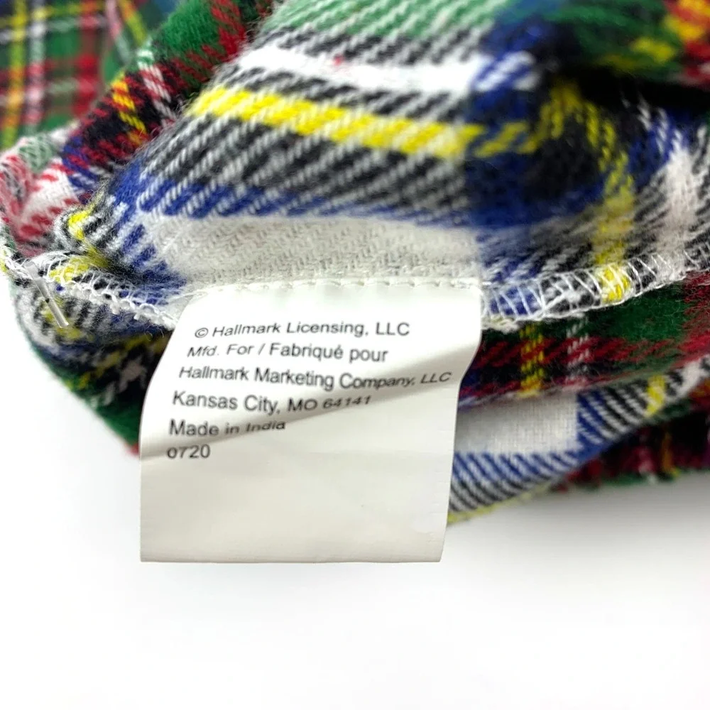 Hallmark Channel #1 Fan Plaid‎ 100% Cotton Pajama Pants Unisex Sz L